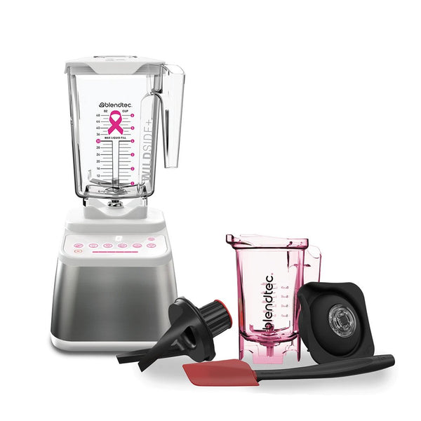 Blendtec Designer 650 Blender with Breast Cancer Ribbon J.L. Hufford