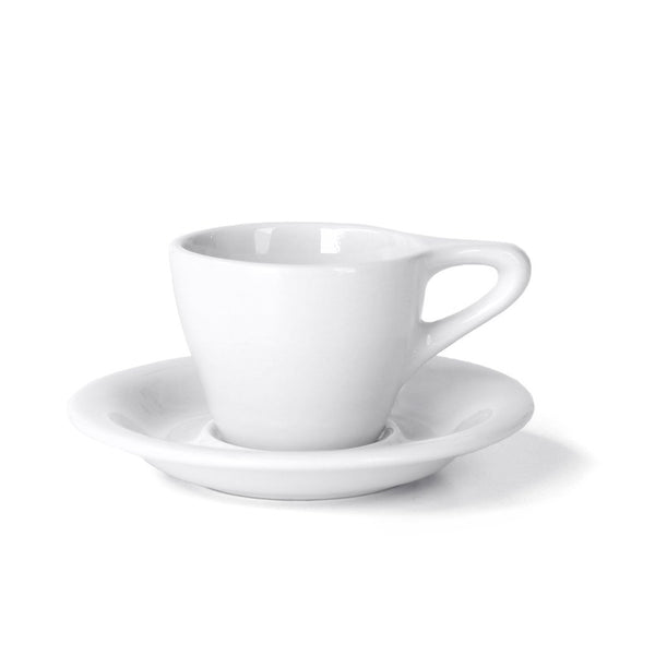 notNeutral Lino Espresso Cup & Saucer - Black (3oz/89ml)