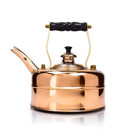 Restored Glass Electric Kettle, 1.7 Liter Capacity, Copper Finish