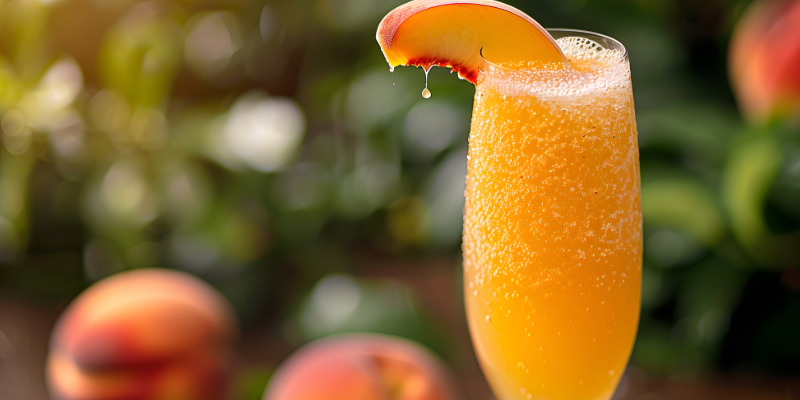 Recipe: Making a Bellini with Vitamix