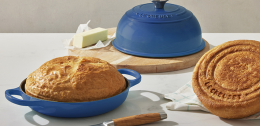 Basic & Easy Bread Baking Recipe for the Le Creuset Bread Oven