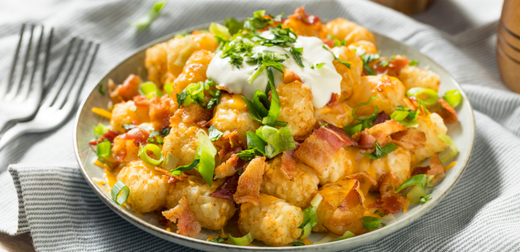 Super Bowl Loaded Tots