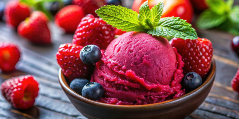 How to make Berry Sorbet - The Easy Way!