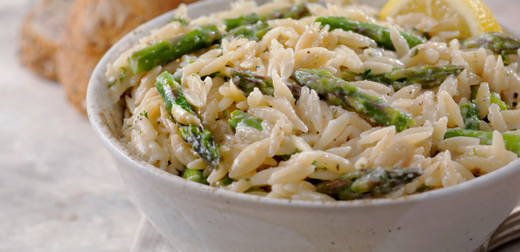 Recipe: Creamy Spinach Parmesan Orzo