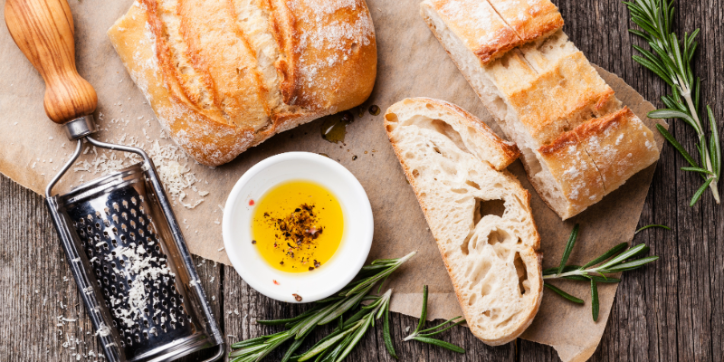 Food Recipe: Olive Parmesan Bread