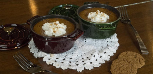 Ultimate Personal Pumpkin Pies in Staub Mini Cocottes