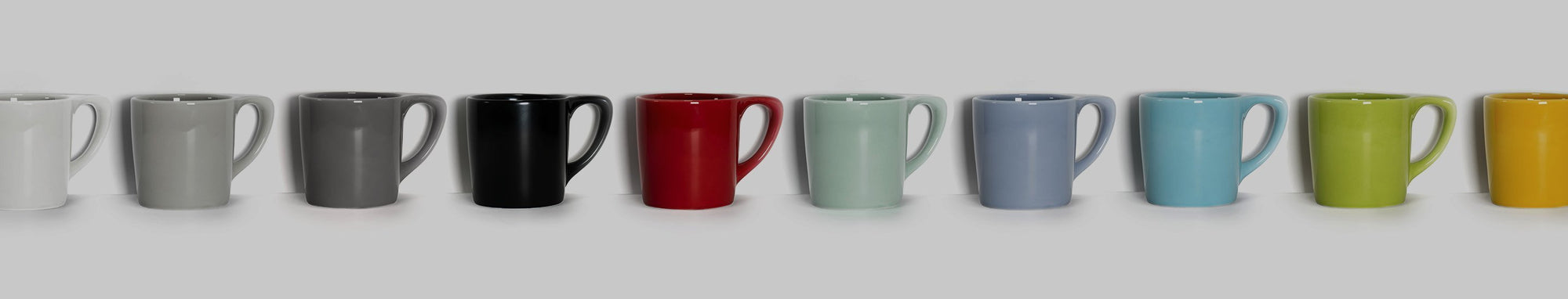 Row of notNeutral LINO mugs