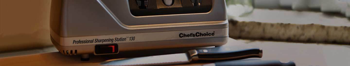 Chef's Choice Knife Sharpener on Countertop