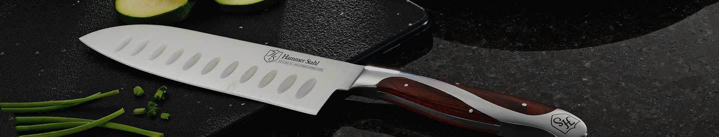 Hammer Stahl Knife on Cutting Board