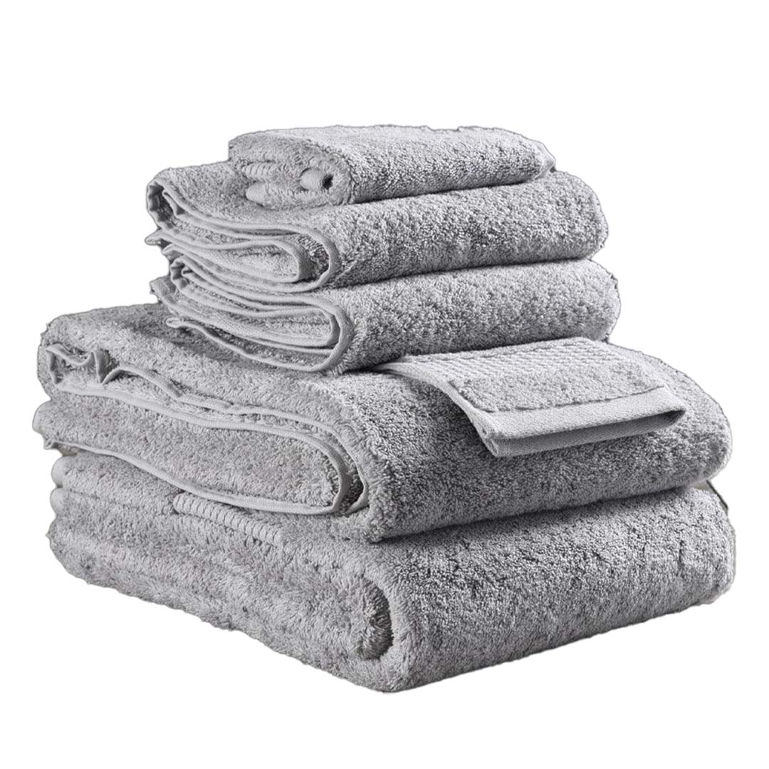 Delilah Home 100% Organic Cotton Bath Towels, Set of 3 or 6