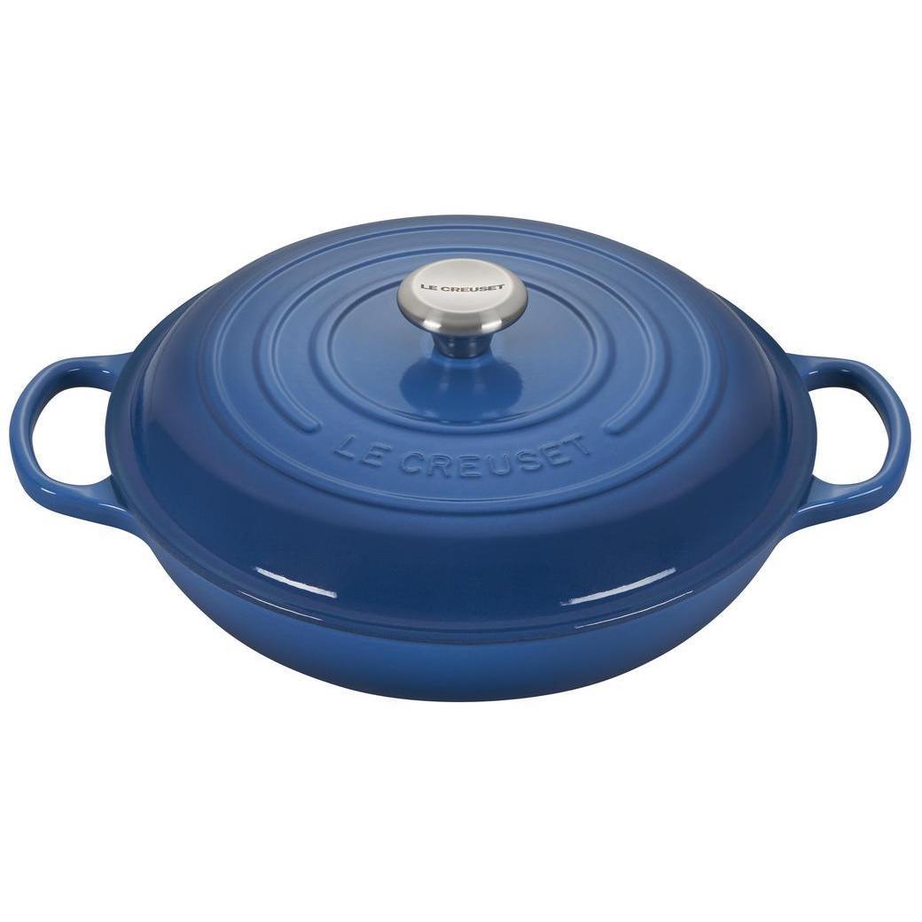 Le Creuset 3.5 qt Enameled Cast Iron Signature Braiser - J.L. Hufford