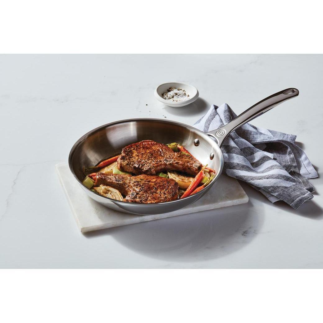 Le Creuset 10″ Stainless Steel Fry Pan - J.L. Hufford