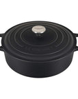 Le Creuset  6.75 qt Signature Cast Iron Wide Round Dutch Oven