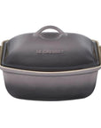 Le Creuset Heritage Stoneware Deep Baker with Lid, 4.5 qt.