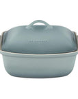 Le Creuset Heritage Stoneware Deep Baker with Lid, 4.5 qt.