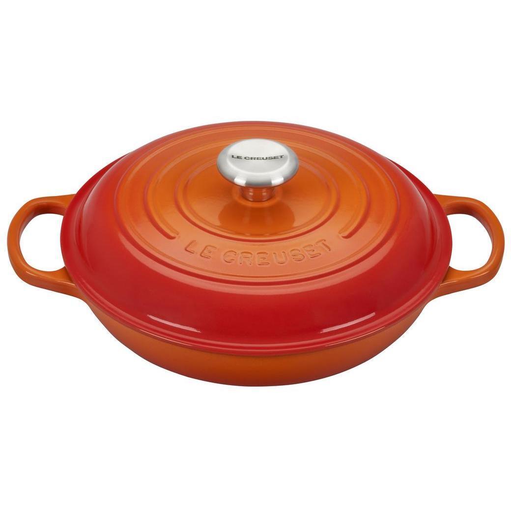 Le Creuset 2.25 qt Enameled Cast Iron Signature Braiser - J.L. Hufford