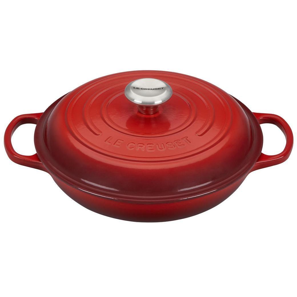 Le Creuset 2.25 qt Enameled Cast Iron Signature Braiser - J.L. Hufford