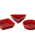 Le Creuset Stoneware Set of 3 Tapas Dishes