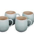 Le Creuset Stoneware Heritage Mugs 13 oz, Set of 4