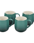 Le Creuset Stoneware Heritage Mugs 13 oz, Set of 4