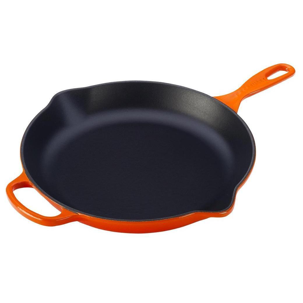 Le Creuset 11.75″ Enameled Cast Iron Signature Round Skillet with Handle - J.L. Hufford