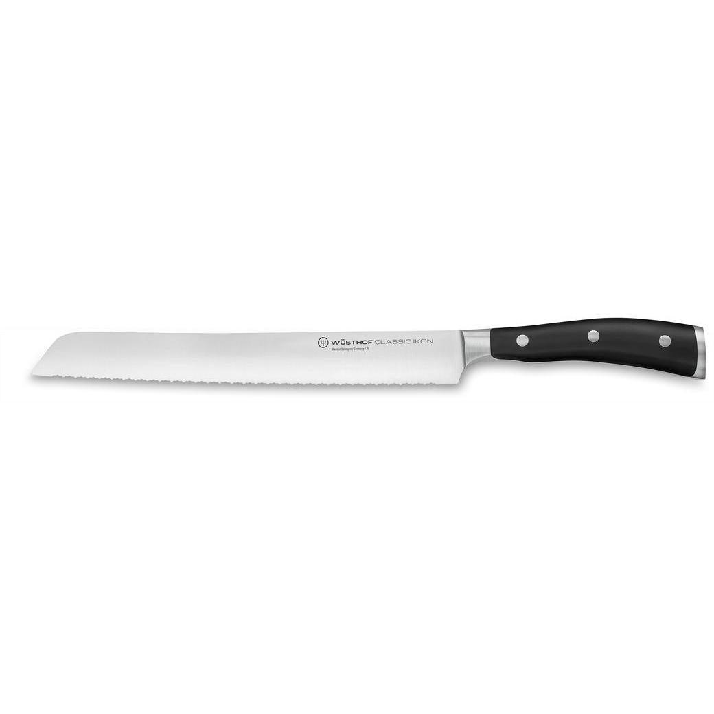 Wusthof Classic Ikon Double Serrated Bread Knife - 9″ - J. L. Hufford