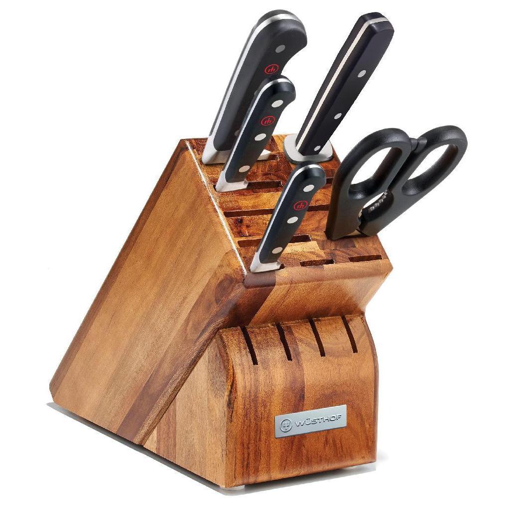 Wusthof Classic 6-piece Starter Knife Block Set - Acacia - J. L. Hufford