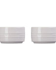 Le Creuset Stoneware Round Ramekin Straight Wall Set of 2, 6.75 oz. each