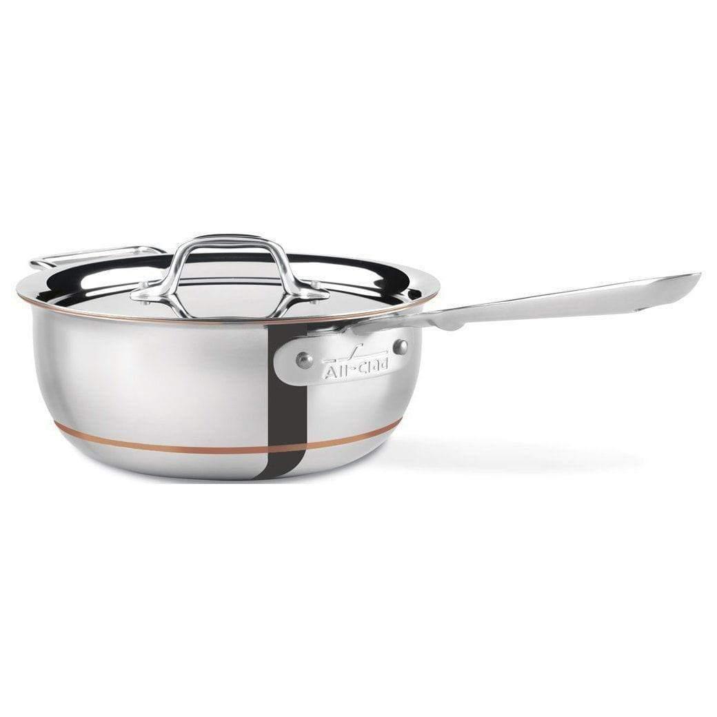 All-Clad Copper Core Saucier Pan - Discover Gourmet