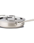 All-Clad d5 Brushed Stainless Sauté Pan - Discover Gourmet