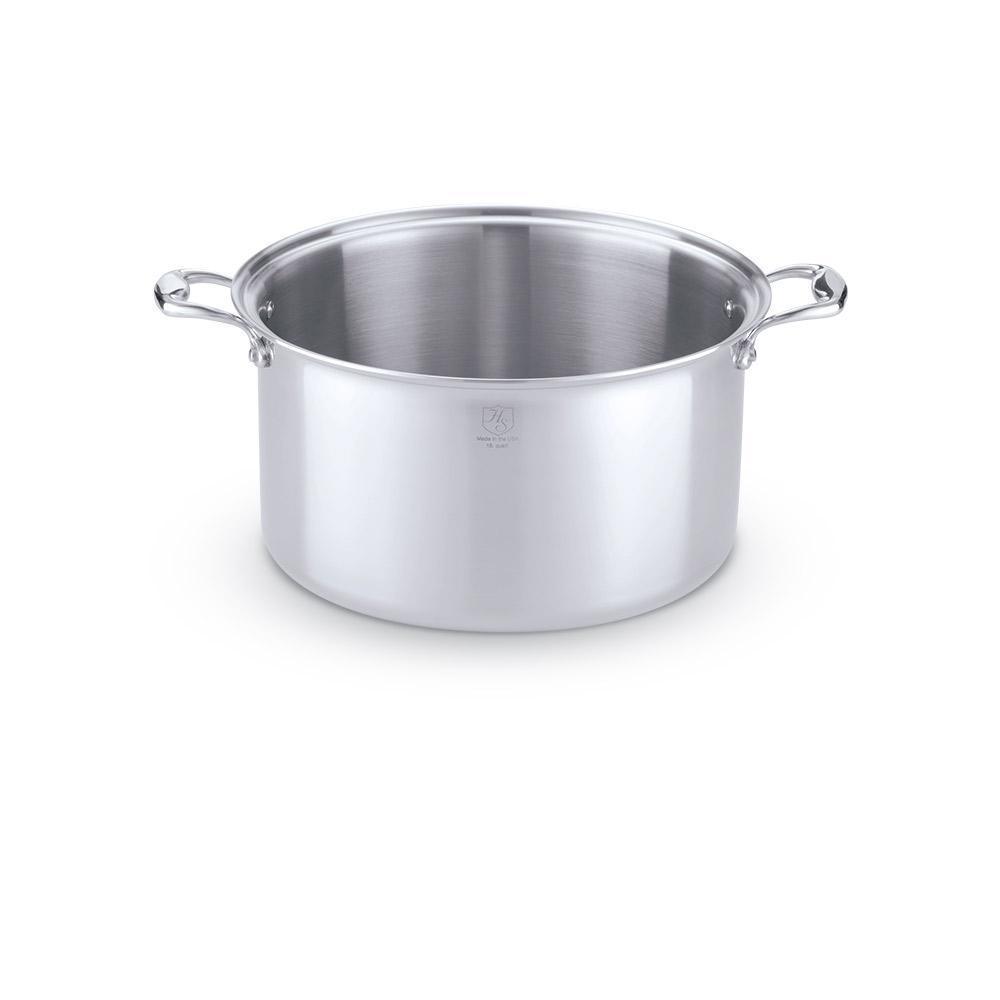 Heritage Steel 5-ply Stainless Stock Pot - J.L. Hufford