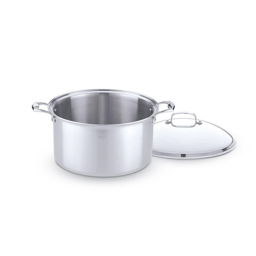 Heritage Steel 5-ply Stainless Stock Pot - J.L. Hufford