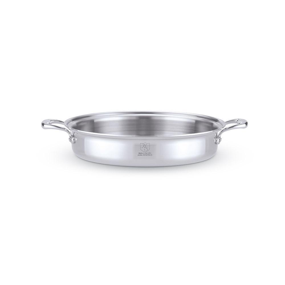 Heritage Steel 5-ply Stainless Sauteuse - 5 Qt. - J.L. Hufford