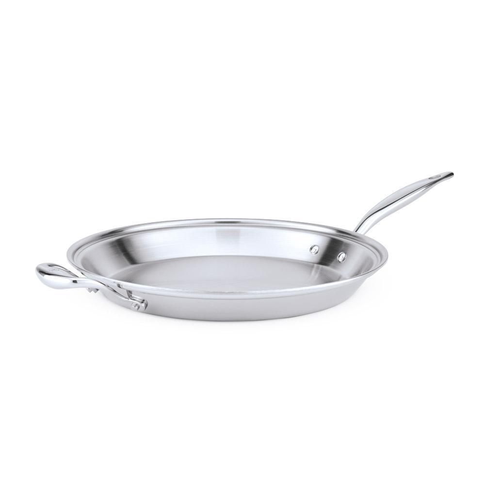 Heritage Steel 5-ply Stainless 13.5″ French Skillet - J.L. Hufford