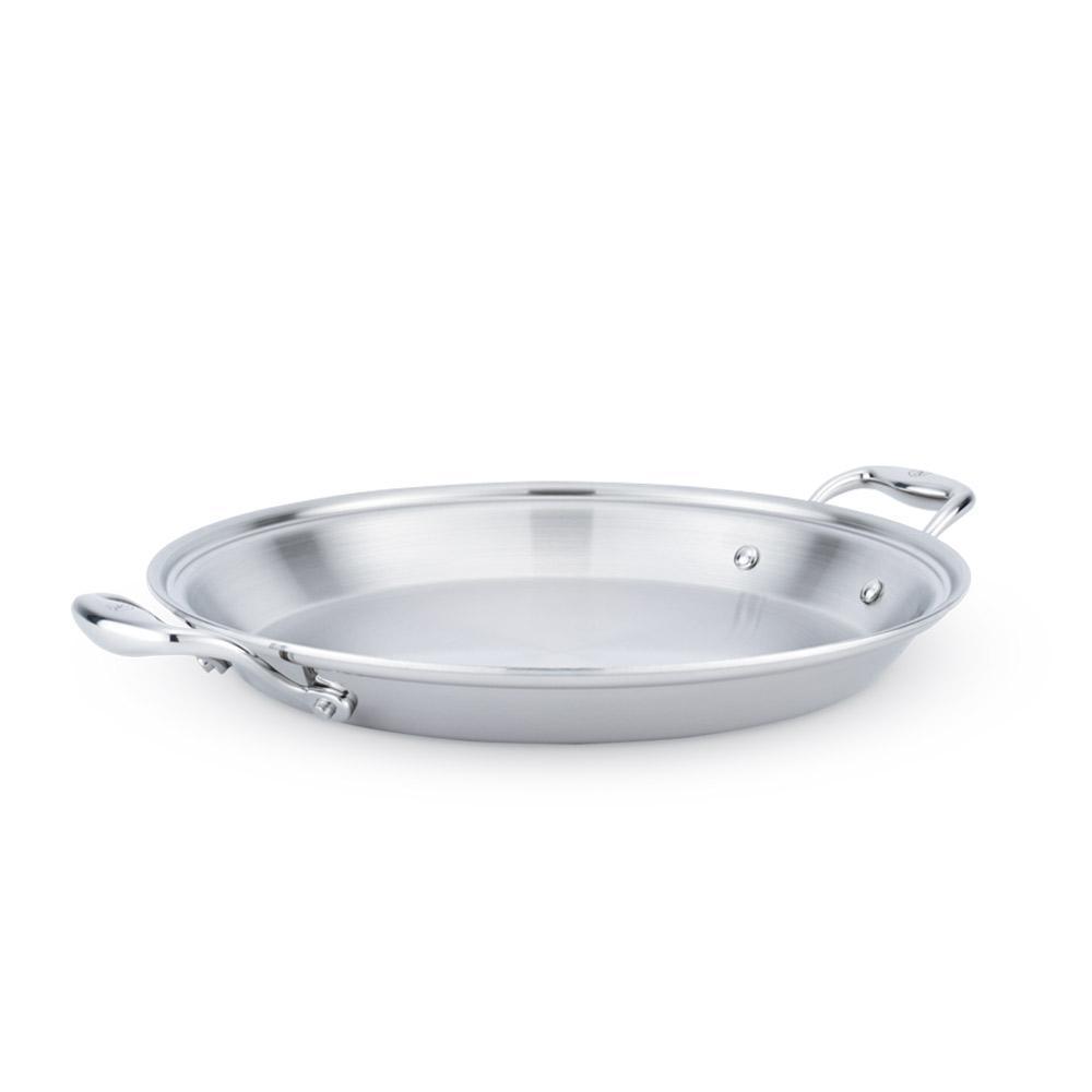 Heritage Steel 5-ply Stainless 13.5″ Paella Pan - J.L. Hufford