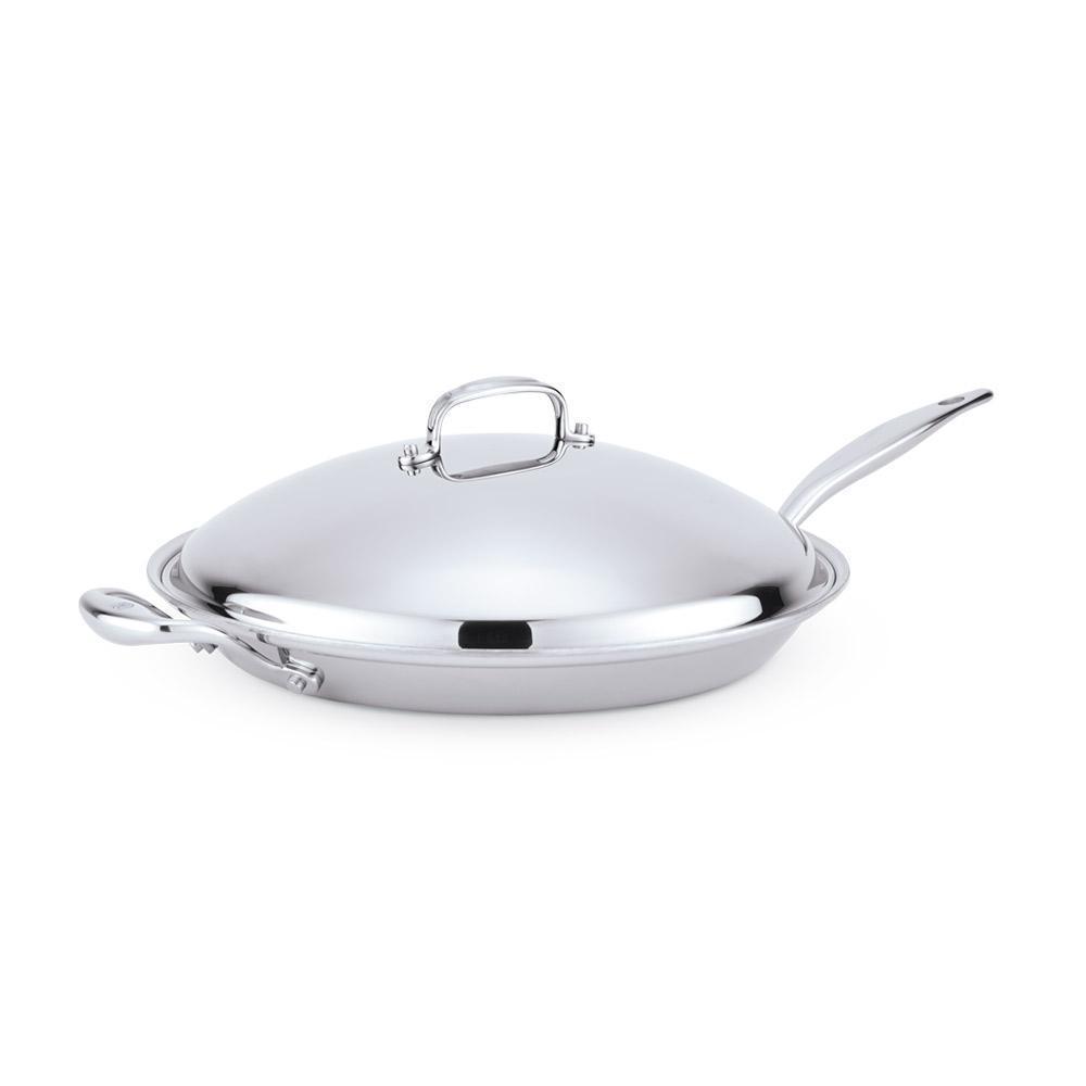 Heritage Steel 5-ply Stainless 13.5″ French Skillet - J.L. Hufford