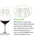 RIEDEL Performance Cabernet/Merlot Glasses, Set of 4