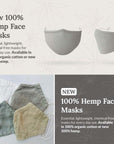 Delilah Home 100% Organic Hemp Essential Masks