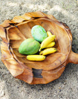 Gilles Teak Fruit Bowl