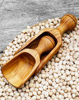 Teak Lentil Scoop (Set of 2)