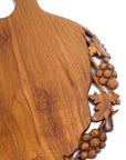 Kril Carved Teak Cutting/Serving Board