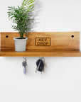 Lucky Wooden Key Hanger