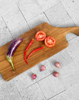 Rosemary Teak Cutting Board/Serving Platter