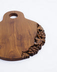 Kril Carved Teak Cutting/Serving Board