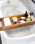 30" Dugway Teak Tub Caddy