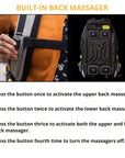 EUME- Wave 26 ltr ANTI-STRESS In-built MASSAGER Laptop Backpack with 2 USB Port (Grey and Black)