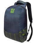 EUME- Wave 26 ltr ANTI-STRESS In-built MASSAGER Laptop Backpack with 2 USB Port (Navy Blue and Pear Green)