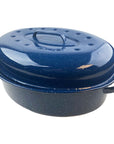 Granite Ware Limited Edition Blue 15″ Oval Roaster