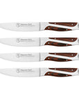 Hammer Stahl 4-Piece 5″ Robust Steak Knife Set - J.L. Hufford