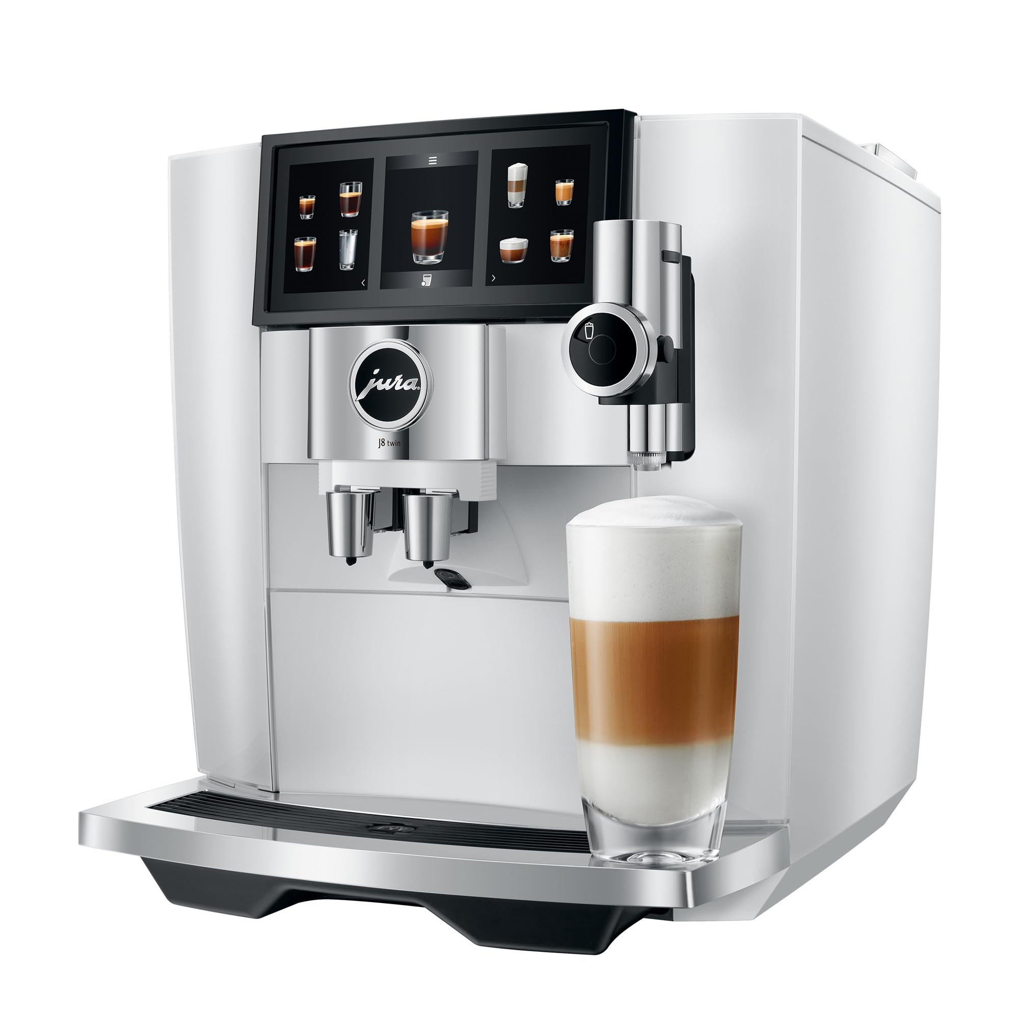 Jura J8 Twin (NAA) Automatic Coffee Center with Sweetened Milk Foam (2024 Release)